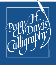 Peggy H. Davis Calligraphy